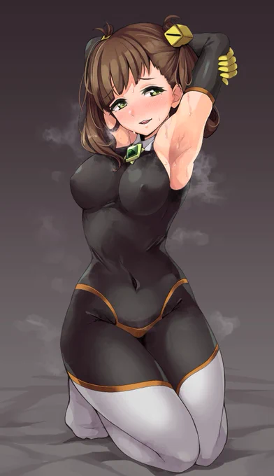 お題箱より、汗で魔法少女衣装が蒸れてめちゃくちゃ臭そうな粟根こころちゃんです… 