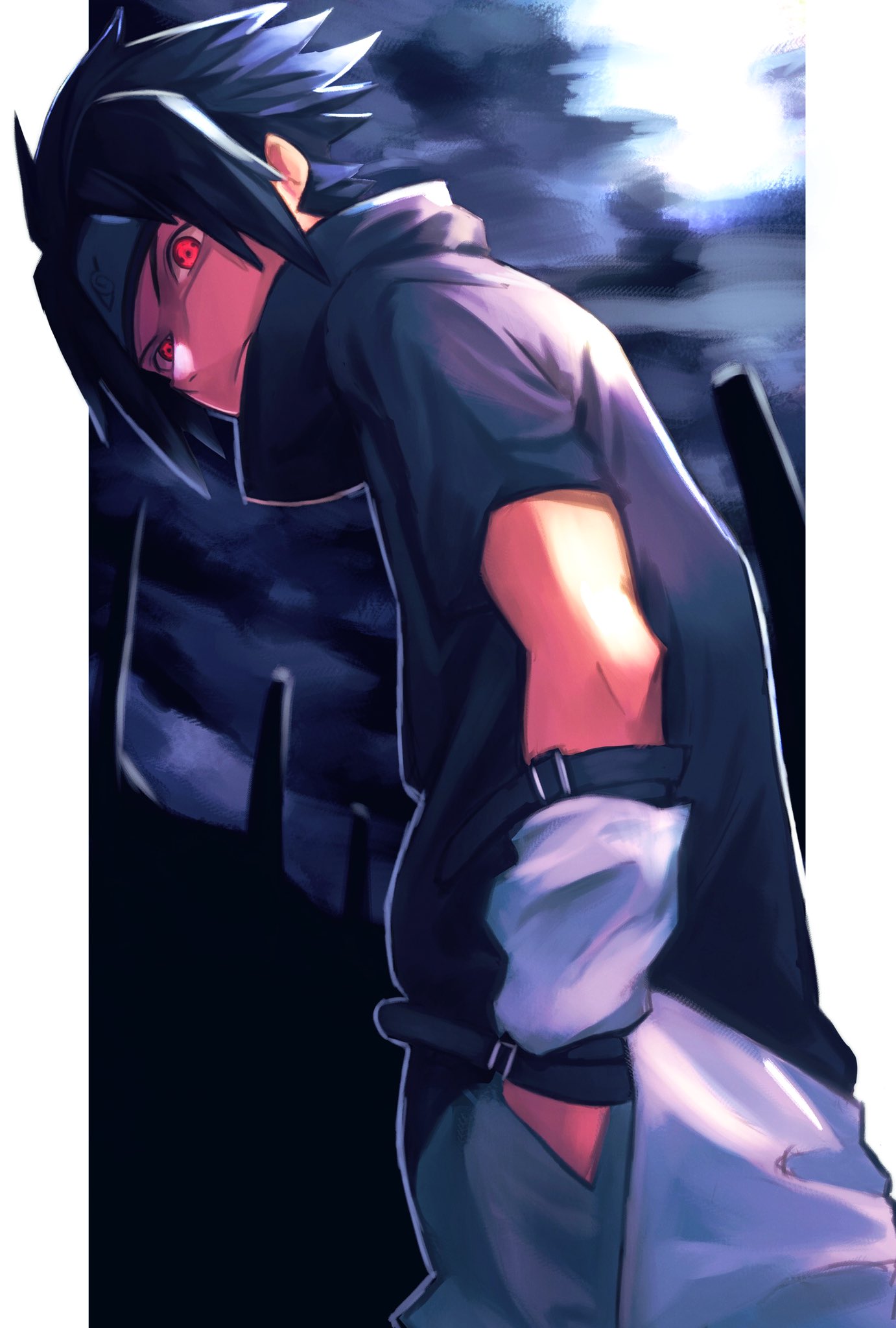 ナスビン うちはサスケ サスケ Naruto イラスト T Co G6kyvzuiju Twitter