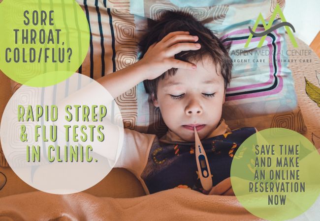 MedicalAspen's tweet photo. Rapid strep &amp; flu tests in clinic! 
We also offer Telemedicine Visits! Call and schedule at 5050-466-5885 
#AspenMedical #UrgentCare #santafe #espanola https://t.co/ixSb2AhtwE