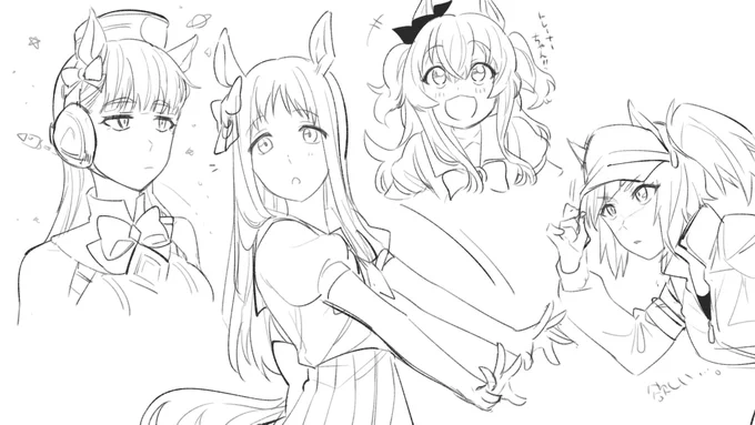 今好きな子たち? 
#ウマ娘 