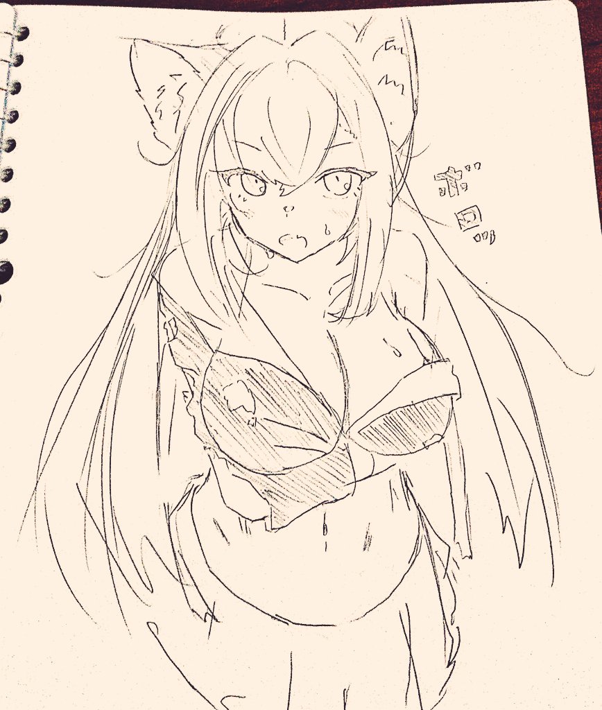 #アズールレーン
「見すぎよバカ指揮官!」 