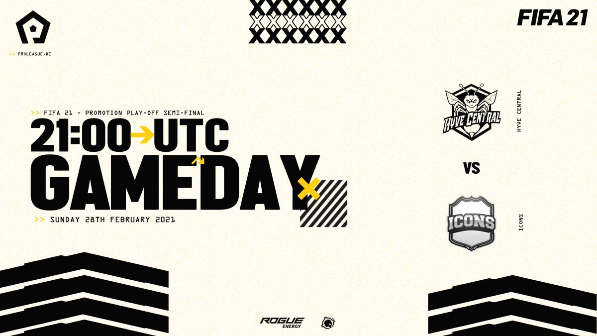 Our <a href="/FIFAe/">FIFAe</a> goes into the Play-off Semi-Final in <a href="/proleaguede/">ProLeague DE</a>!

🕘 21:00 UTC
🔗 twitch.tv/wanderingdon1

🐝 #FearTheHyve 🐝 #WeAreTheSwarm 🐝