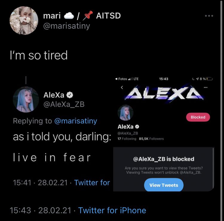 marisatiny_'s tweet photo. @AleXa_ZB Stop playing with me https://t.co/4etXzvd1BQ