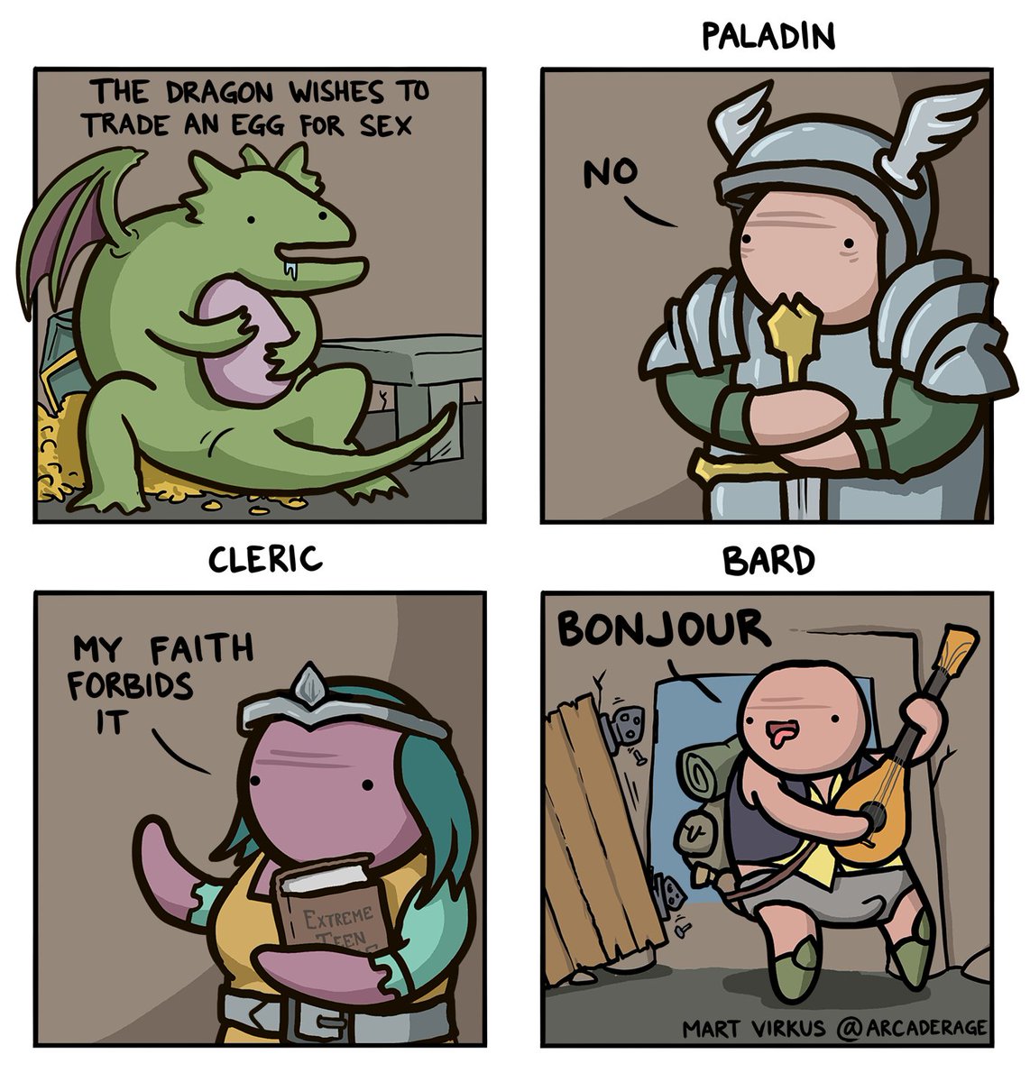 Bards get it done

<a href="/Wizards_DnD/">Dungeons & Dragons</a>