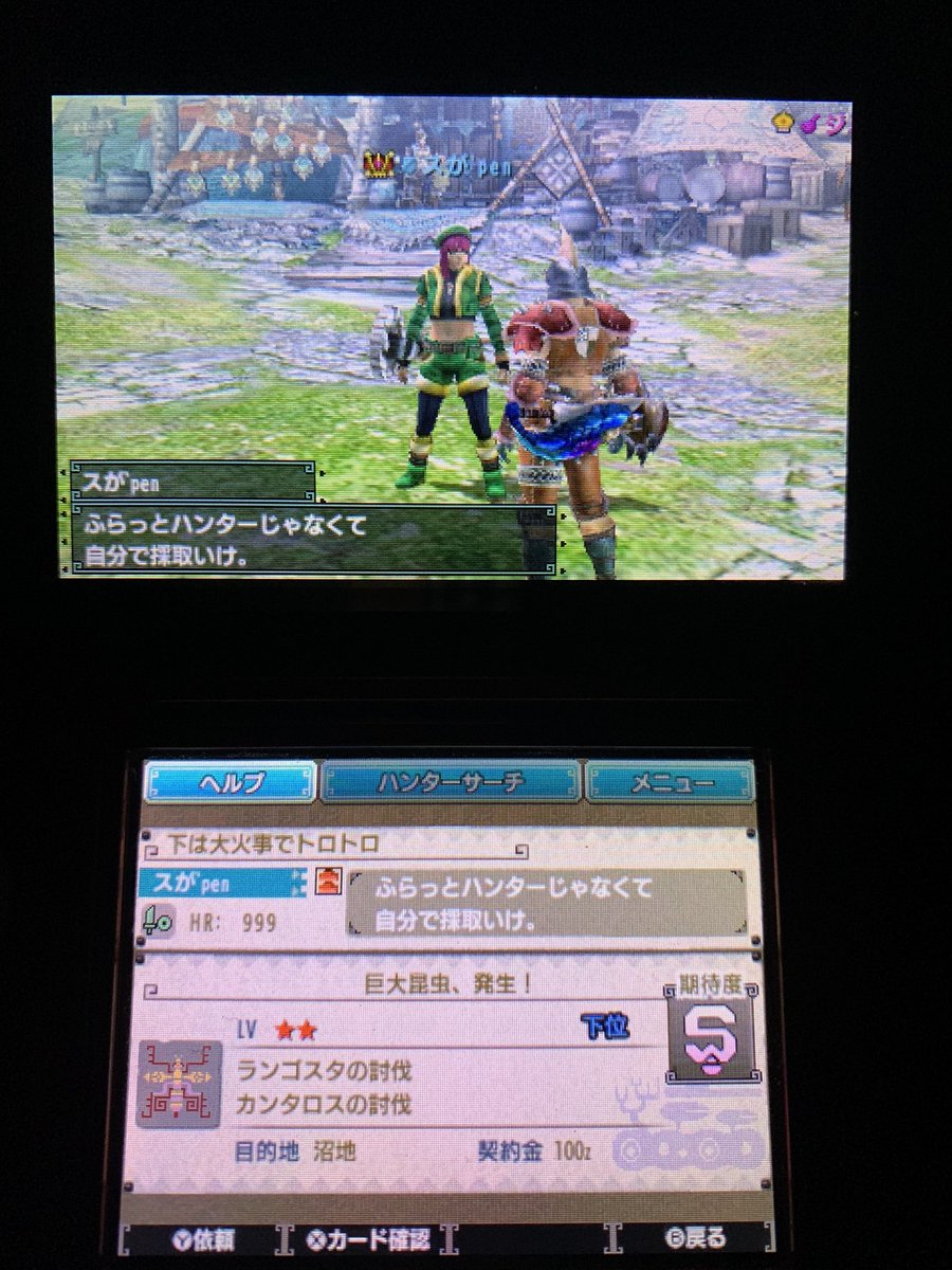 ランゴスタの羽 Mhxx