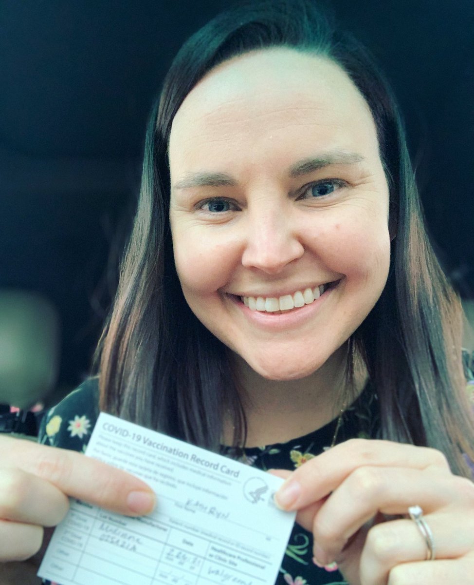 So relieved to have gotten the 1st dose of the covid-19 vaccine! #sleevesupforstudents