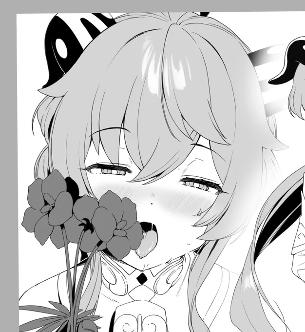 こういう甘雨の漫画描いてます!
麻薬に変異された変種青心でへとへとになる物語です!
3月のファンボもよろしくお願いしますー!! 