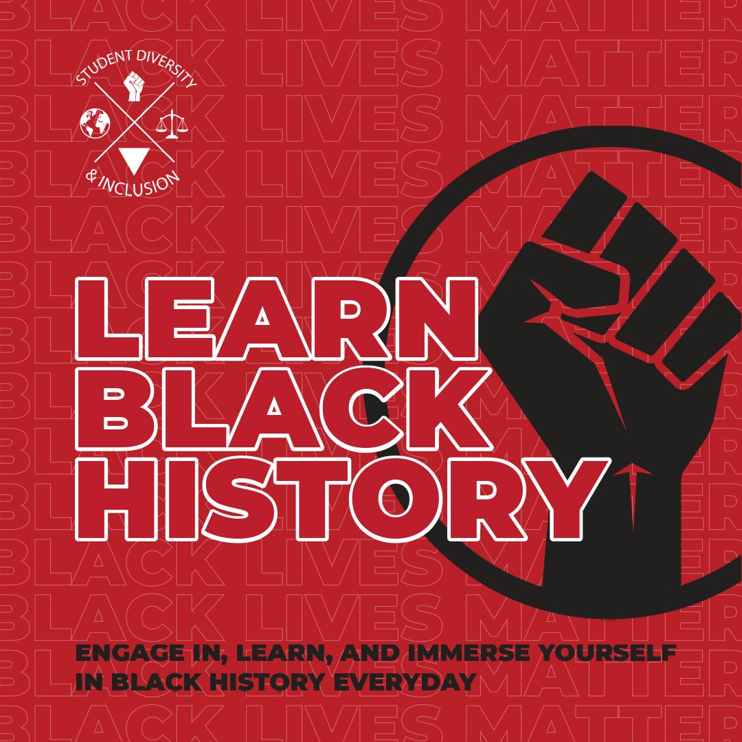 Explore Black history beyond just a month. Learn more about race and the way it has impacted society and culture. Learn from it and work with one another to create a better world. Celebrate diverse stories and narratives and uplift the voices of those who need to be heard.