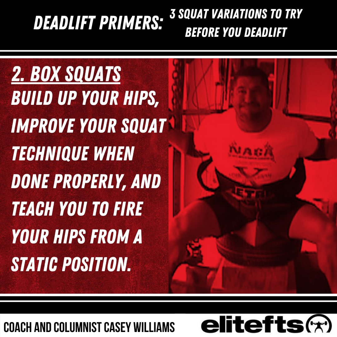 elitefts's tweet photo. Should you squat BEFORE you deadlift? Casey Williams (@thecaseywilliams) makes the case, and has 3 primers you should try!
READ MORE: https://t.co/mu9fQwBWhy
#elitefts #squat #deadlift #powerlifting #powerliftingtraining #conjugatemethod https://t.co/gBm8sPPS1u