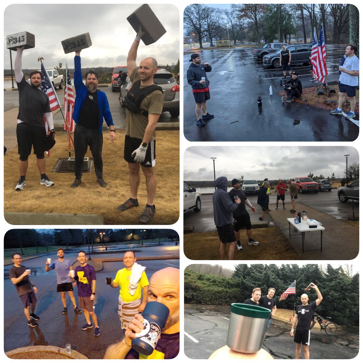 28 PAX got up and got down in the #WeekendWrapup

Sat:
6 at <a href="/F3TheBarracks/">F3 The Barracks</a>
12 @ Mothership w/Sparrow, a #WillyLoman from somewhere in Charlotte
4 @ Ruckership

Sun:
6 at 8-Track
4 at Green Mile

26/28 = 93% weekend #F3tention

3 punched the #Club345 card

#F3counts ##MemphisMojo