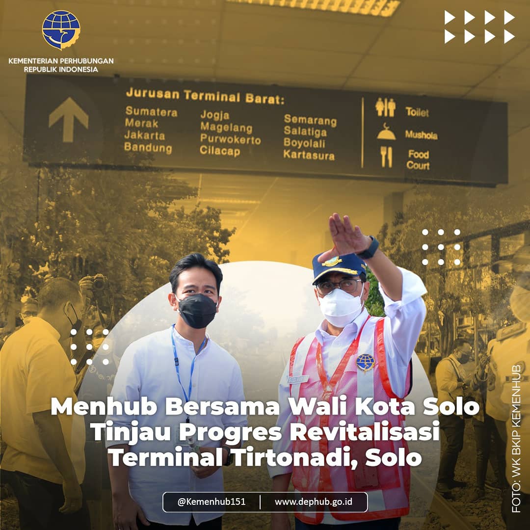 kemenhub151's tweet photo. Terminal Tirtonadi, Solo adalah terminal tipe A yang menjadi percontohan di tingkat nasional. Terminal ini memiliki konsep integrasi antarmoda karena sudah terhubung dengan Stasiun Kereta Api Solo Balapan melalui jembatan penghubung (sky bridge) https://t.co/WSV5XE9CmE