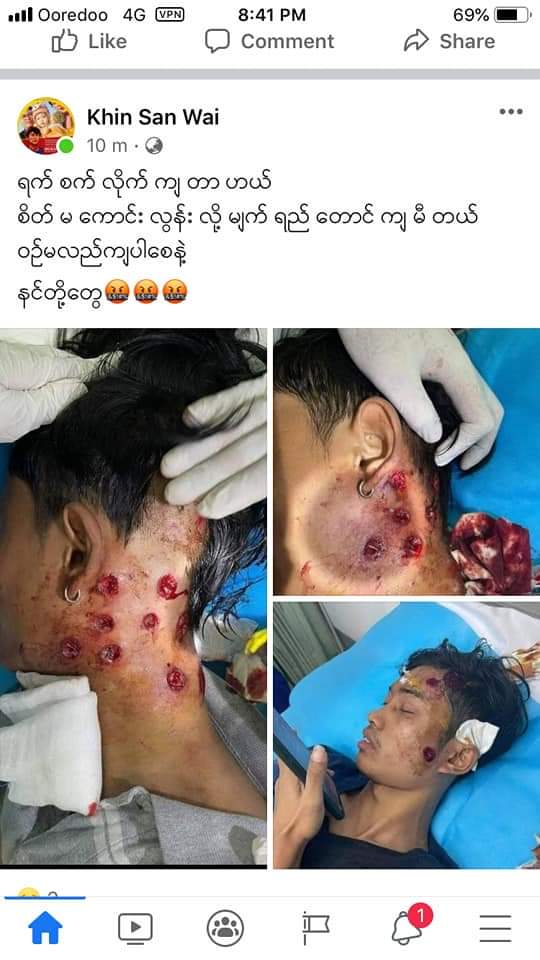 2021Pyaegyi's tweet photo. @freya_cole Myanmar people are very angry with the coup government. 
#Feb28Coup 
#WhatHappeningInMyanmarNow 
#OpMyanmar https://t.co/oc5JZ6qk2Y