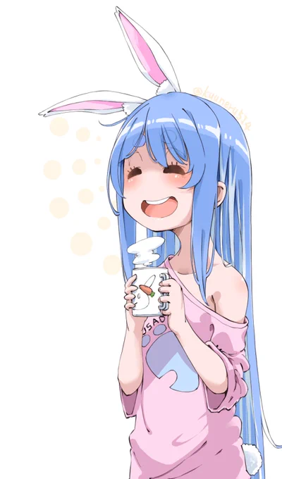 ほっと一息兎田。
#ぺこらーと 