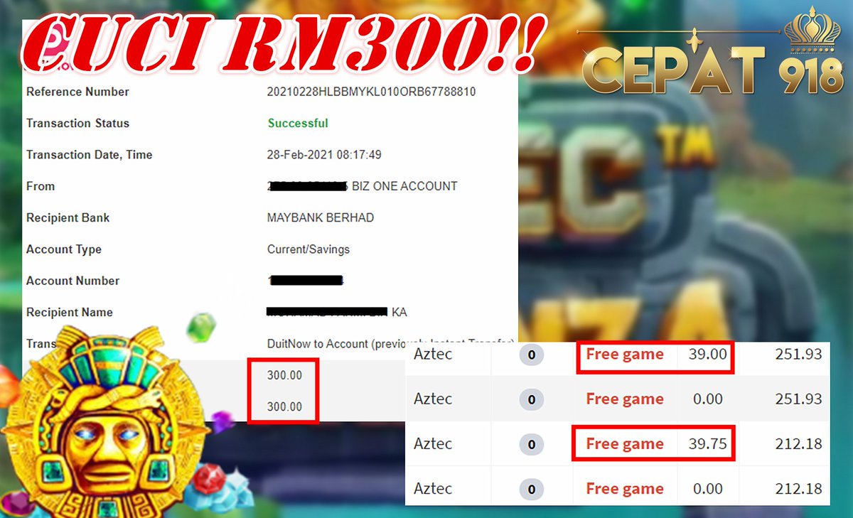 cepat918's tweet photo. Yang Belum Join CEPAT918.. Jom..! Segera Register ID 
Min Topup RM20 Sahaja.
Min Cuci RM50!

https://t.co/HGIRUSjksB https://t.co/pEDFJleqgo