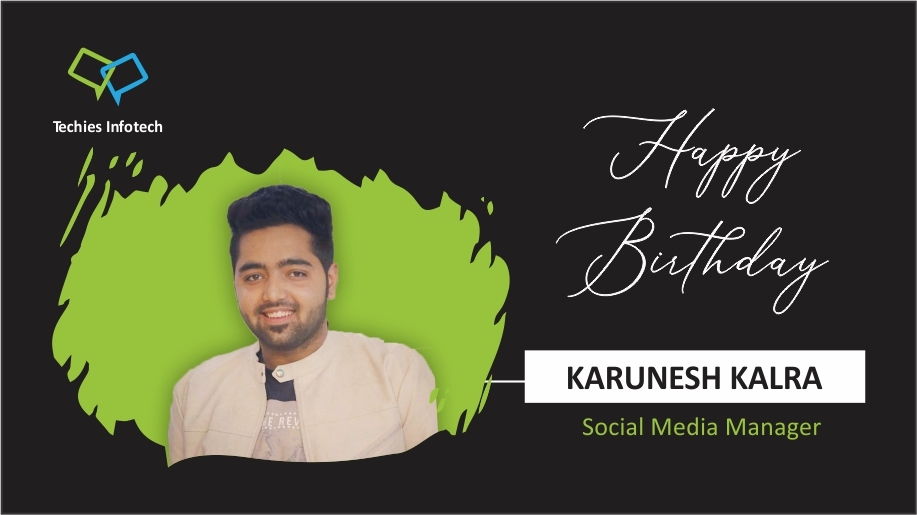 techiesinfotech's tweet photo. Happy Birthday to our Social Media Manager, Karunesh Kumar Kalra. May your year be filled with excellent health, success, and happiness!
#TechiesInfotech #techies #techie #iamtechie #birthday #birthdayboy #happybirthday #teammember #team #celebration #goodluck #wishes #bdayboy https://t.co/lOClpT9mMW