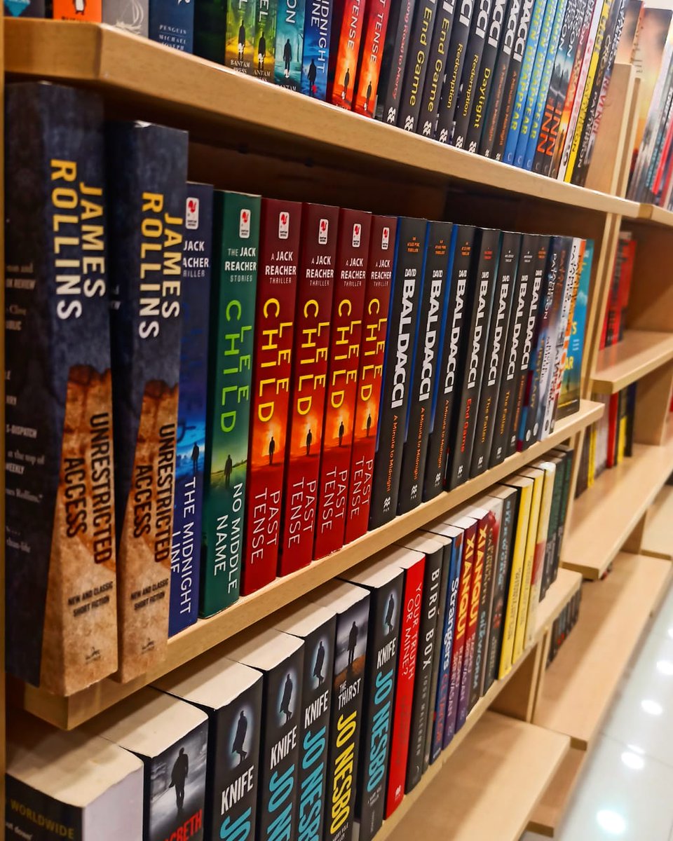 tigericaindia's tweet photo. 📖PICK ONE...
✨Lee Child
✨James Rollins
✨David Baldacci
✨Jo Nesbo https://t.co/ixTgHI0mK9