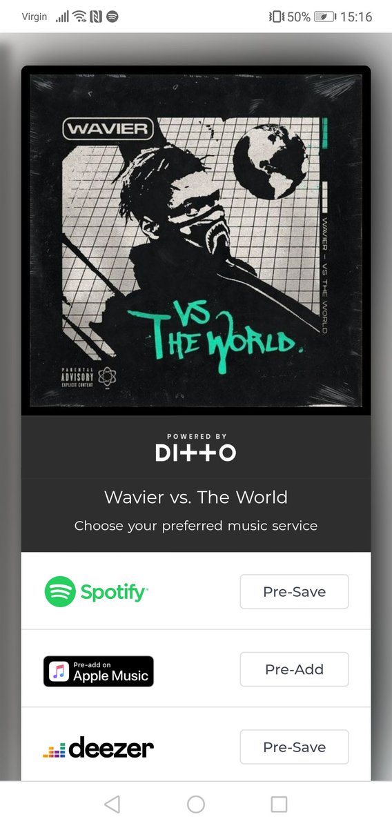 3000Wavier's tweet photo. If everyone could pre-save my new EP and send me a screenshot when done that would be great! 🔥 https://t.co/PEWx8c8g4S https://t.co/t5C95AdNvs