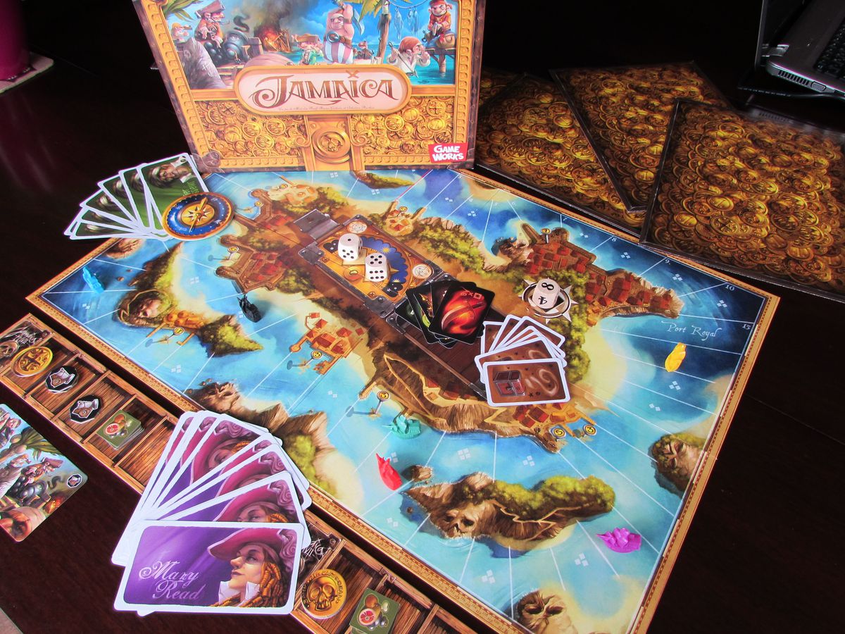 PlaystineBGG's tweet photo. يتسابق اللاعبون بسفنهم حول جزيرة جامايكا في رحلة للبحث عن الذهب والكنوز، ويتقاتل القراصنة فيما بينهم للحصول عليها.

الشرح كامل في قناتنا على اليوتيوب - الرابط التالي:
https://t.co/uuufct0a3r

#Jamaica #BoardGames #TableTop #BGG 
#جامايكا #العاب_لوحية #العاب_الطاولة #بورد_جيمز https://t.co/WJAe3ZOZMw