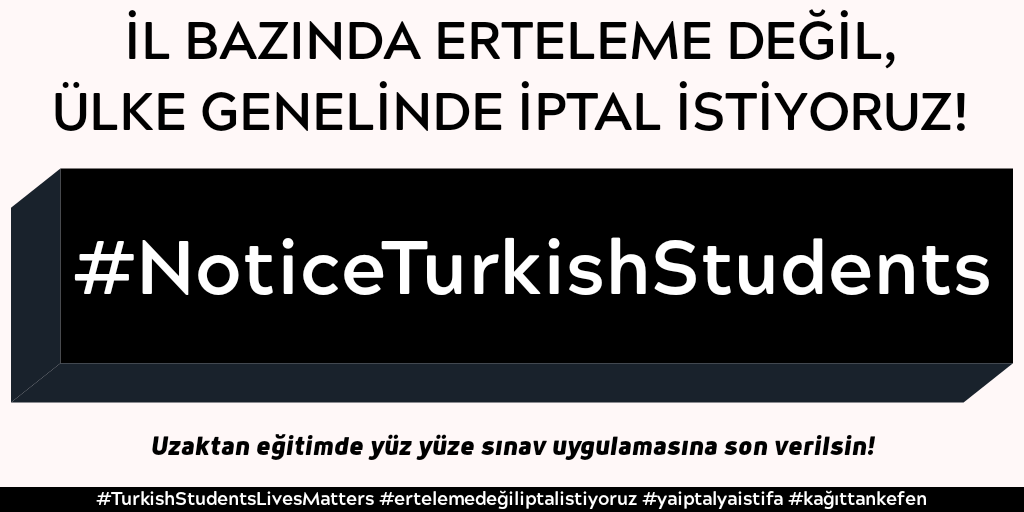 24nowes's tweet photo. SERİ OLARAK TWEET ATALIM LÜTFEN ÇOK YAVAŞIZ,
BİZLER ERTELEME DEĞİL İPTAL İSTİYORUZ
#NoticeTurkishStudents
@WHO https://t.co/kbJGx8WNE0