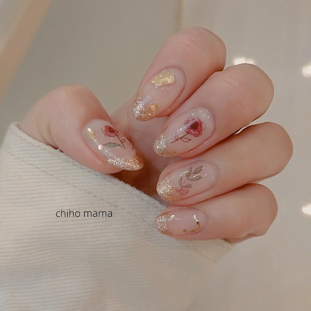 セルフネイル部