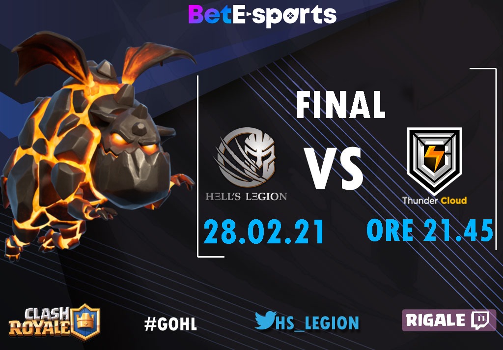 📢❌📢|THE FINAL|
The time has come last game of this competition the most important!!

🏆|<a href="/Betesports_/">Wolves Hunter's Packs</a> 
🕞|21:45 Cet
🆚|<a href="/ThunderCloudOrg/">Thunder Cloud⚡</a> 
📺|Live Twitch! twitch.tv/rigale

🐉🐉🐉#GoHL