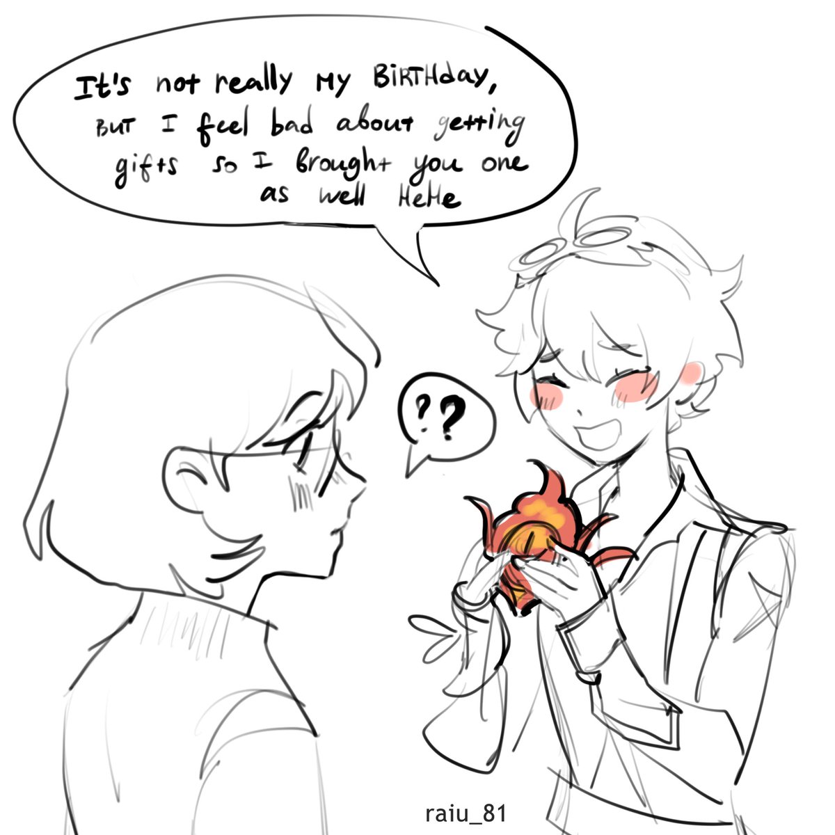 bennet gave me something i'll use to make him stronger hehe 
happy bday fire boy 