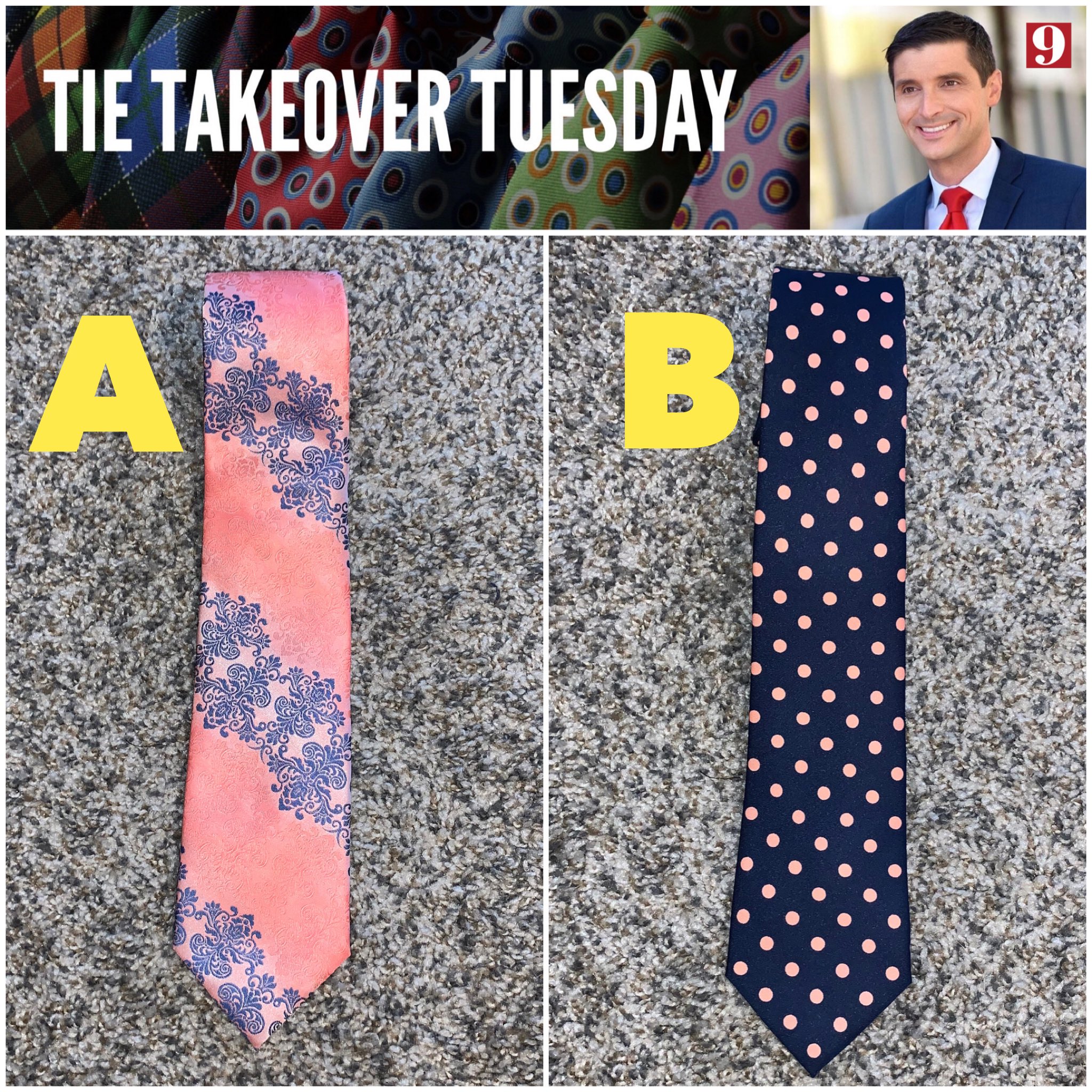 Brian Shields, WFTV on Twitter: "Decision of the week! Which tie for