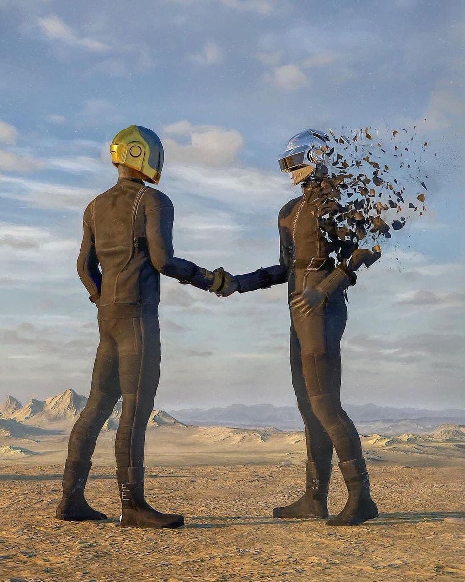 AwesomeCatPic's tweet image. Art by Beeple_crap