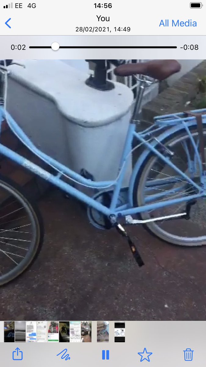 April_nicelyxx's tweet photo. @StolenRide My bike was stolen yesterday night In Clapham North https://t.co/F0q3z32hwh