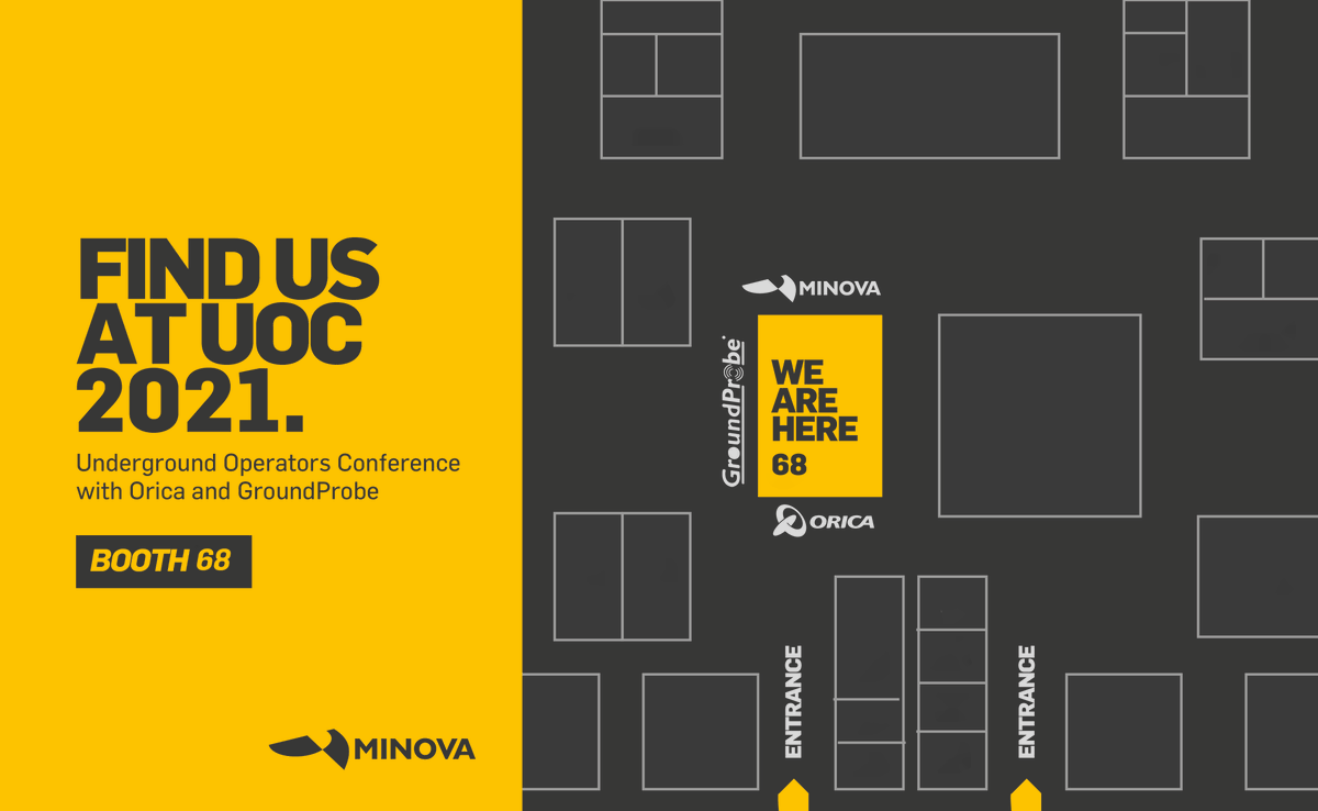 minovaglobal's tweet photo. Join us at @AusIMM's Underground Operators Conference 2021 on 15th-17th March in Perth, #Australia!
#Minova will be sharing booth 68 with our partners @OricaLimited and @GroundProbeTM. Find out more about the latest innovations in our #mining ground support products.
#ugops2021 https://t.co/WtmOohfTZP