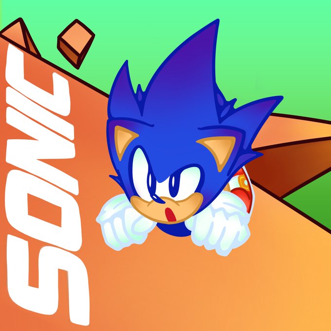 AudioReam on X: This is just an Ordinary Pixel Art of Sonic in