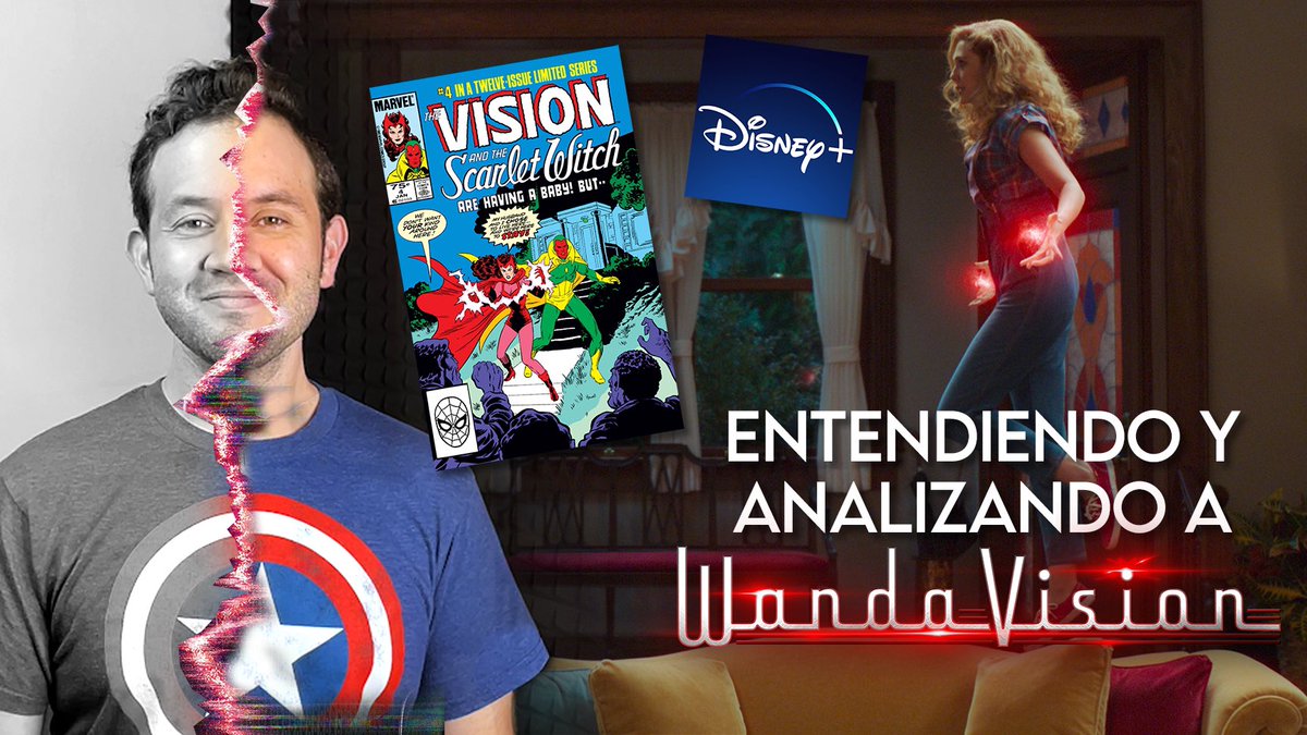 ljgalvan's tweet photo. Sooo, hice mi video de “Por Qué SI debes ver WandaVison” inspirado por @wera jaja para convencerla. Chéquenlo aquí y suscríbanse: https://t.co/0DEcf2g8cu https://t.co/iQlP3N6HdQ