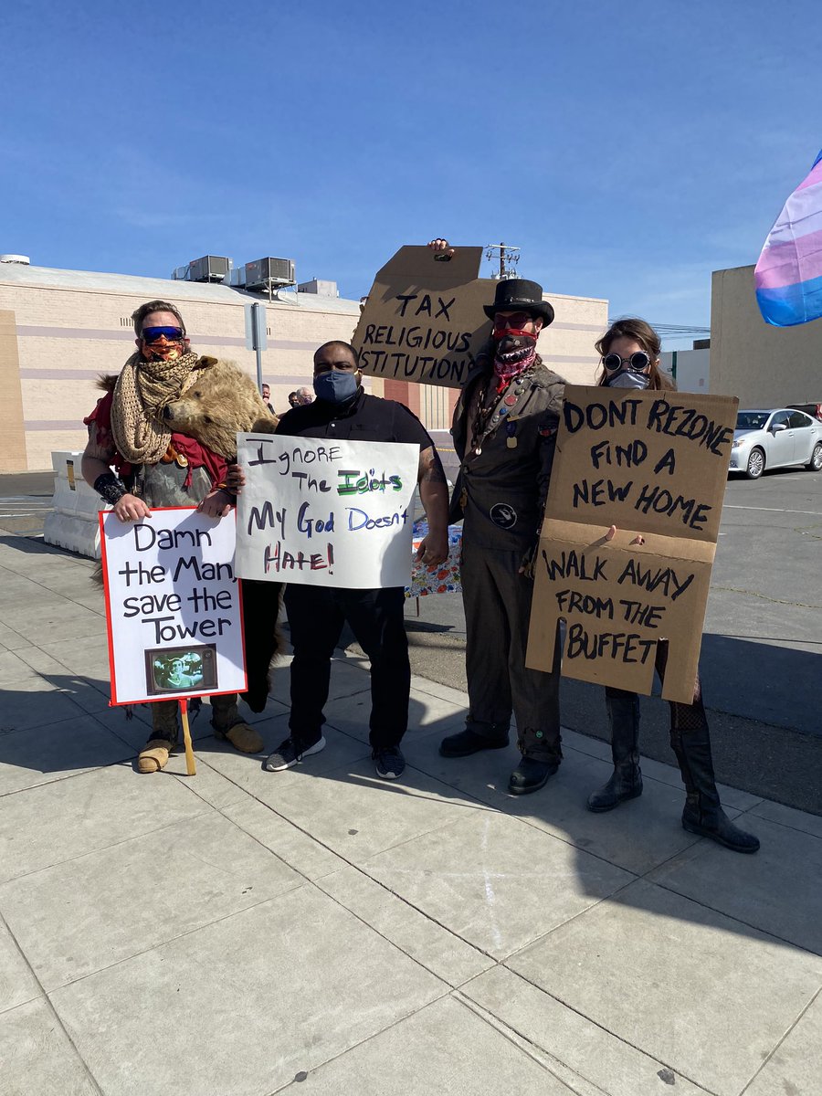 LourinHubbard's tweet photo. #keepTowerWeird #NoRezone https://t.co/gDw5Byd6XI