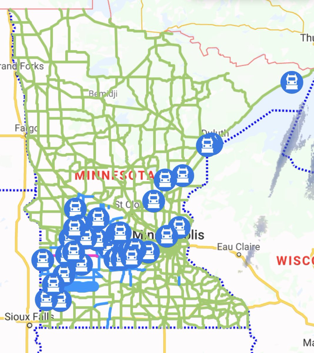 👀 at all the green. We’ve been working hard for you today. #plowymcplowface