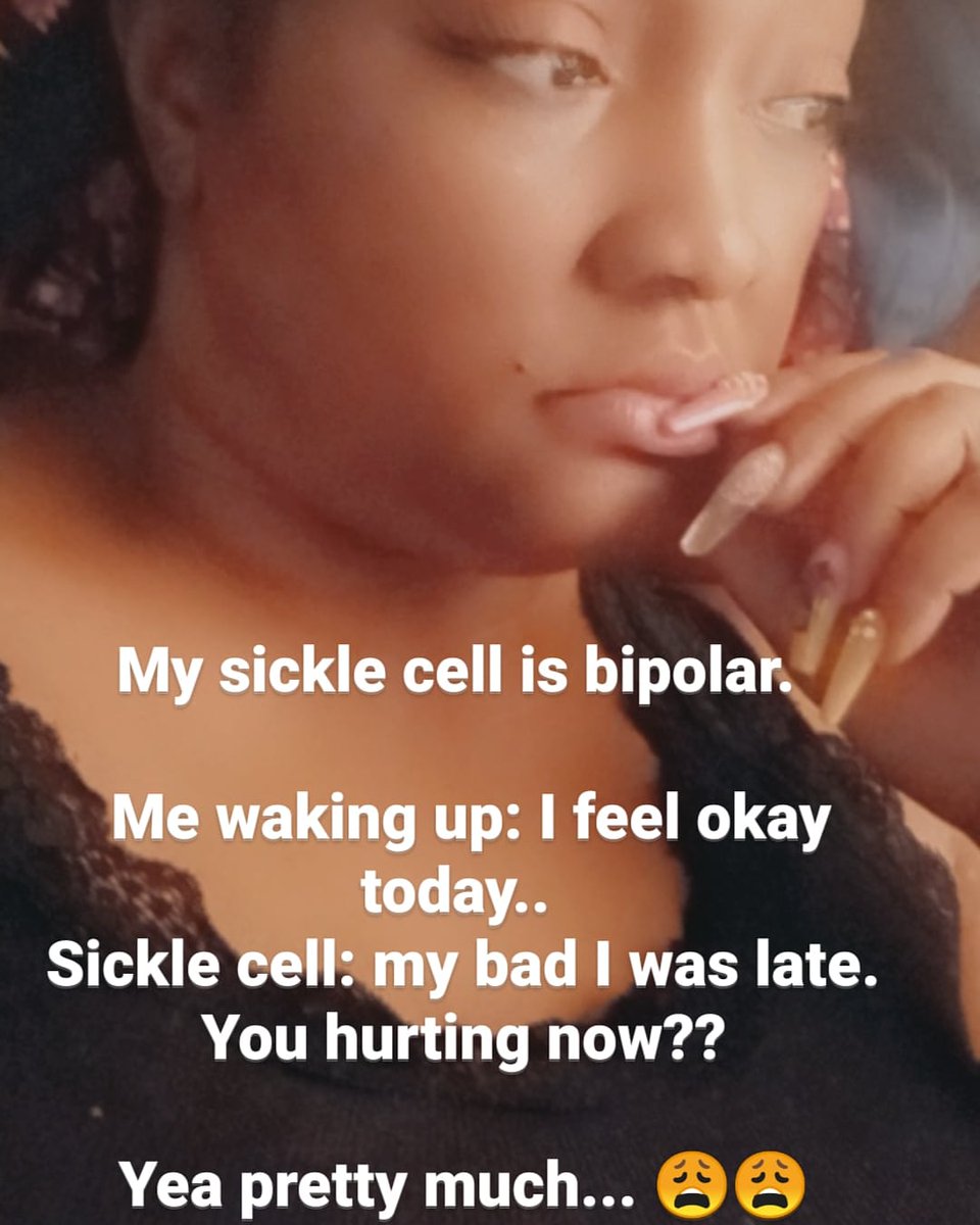 Sickle cell sucks.. 
#sicklecellpain #sicklecell