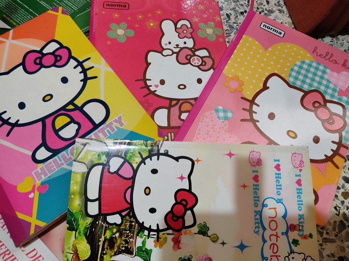 rosatiam's tweet photo. Por estar con la tuiteadera, no se dónde puse el trapo con el que estaba limpiando.😅 Agarré otro. Les muestro otro hallazgo arqueológico de hoy! 🤭
#FanHelloKitty #Cuadernos #Universidad https://t.co/N74aGrIGJH