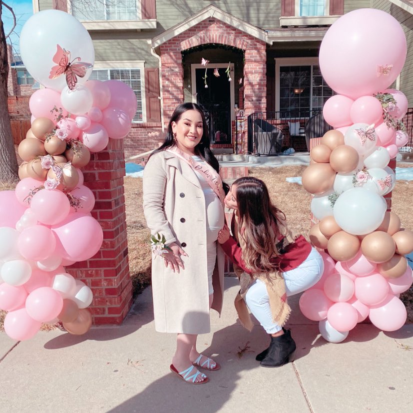 jaayfizzle's tweet photo. SH🧷 T just got real for my sis, I can’t wait to meet your mini @isabellethalia ! 🤍 https://t.co/MqkXRI2q29