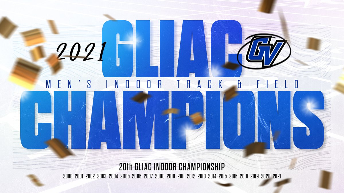 CHAMPIONS!!

Lakers sweep the <a href="/GLIACsports/">GLIAC</a> Indoor Championships for the fourth consecutive year 🏆🧹

Women: 255.33 pts
Men: 249 pts

#AnchorUp