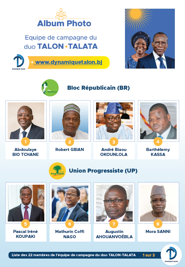 DynamiqueTalon's tweet photo. Zoom sur les membres de l'équipe de campagne du duo TALON-TALATA

Elles sont 22 personnalités à avoir été choisi pour faire partie de la coordination nationale de campagne du duo TALON-TALATA . 

Découvrez sur ce lien,  leur portrait et album photo=> 
https://t.co/jTlyreq1Cc https://t.co/egcYAOB5Jc