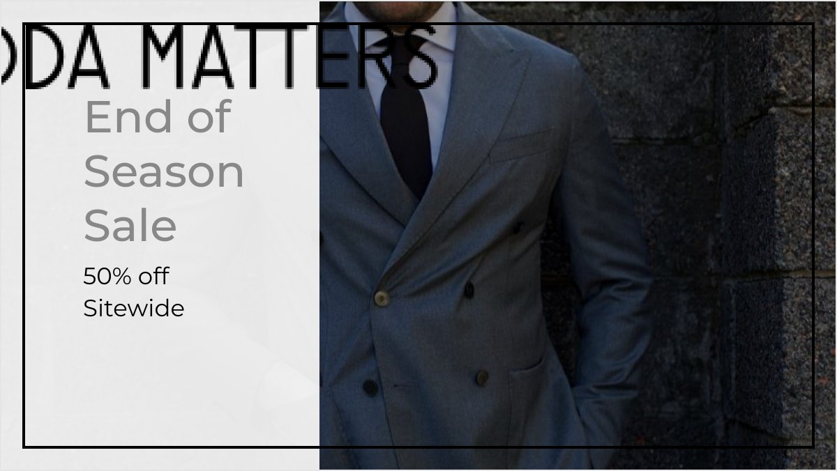modamatters's tweet photo. 12 hours left! Our End of Winter Sale with 50% off ends at midnight❄❄❄ - https://t.co/0OrFWnzkDh https://t.co/7VPKDzjPCT