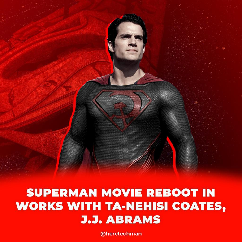 Heretechman_'s tweet photo. Superman movie reboot in works with Ta-Nehisi Coates, J.J. Abrams
#Superman #JJAbrams #TaNehisiCoates #REBOOT https://t.co/UXKuulQczk