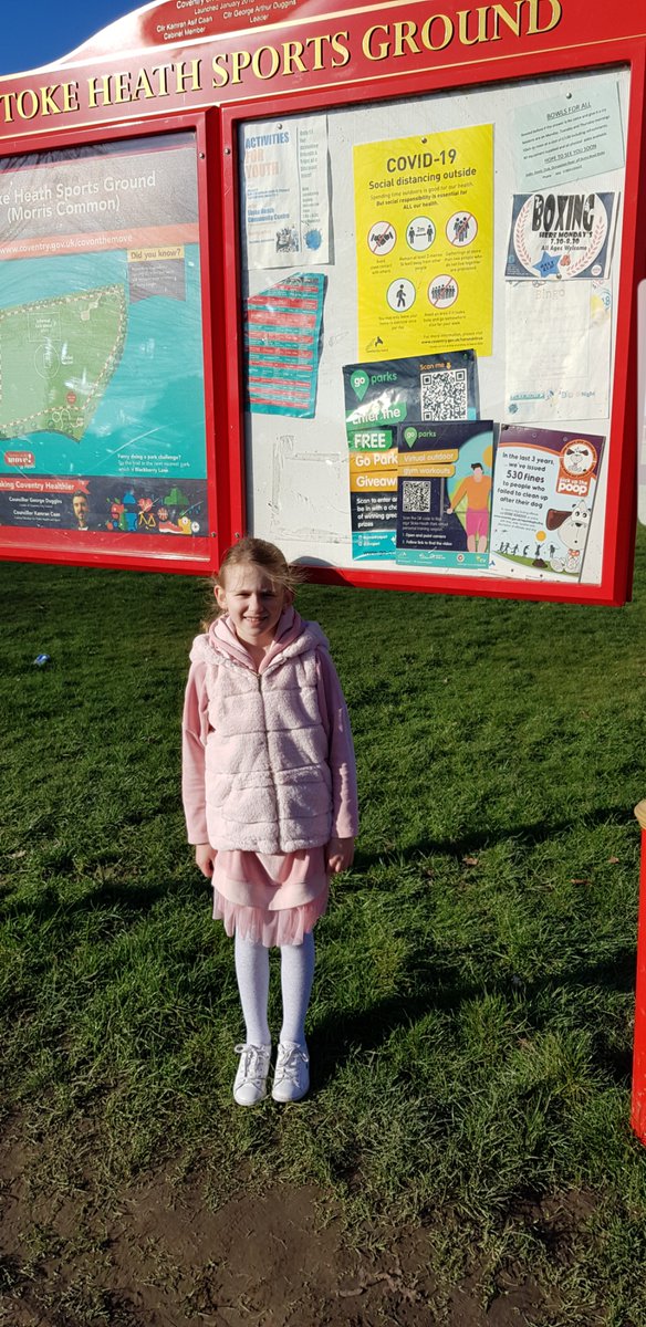 GoodShepherdCOV's tweet photo. Well done Lena for making your way to your final #GoParks QR code and bolstering the Year 3 total. Thank you for visiting Stoke Heath park, bagging us 10 more points for the #TeamGoodShepherd total! @CovSport @SGOCoventryWest @SGOCoventryEast https://t.co/21PGHxKJ9N