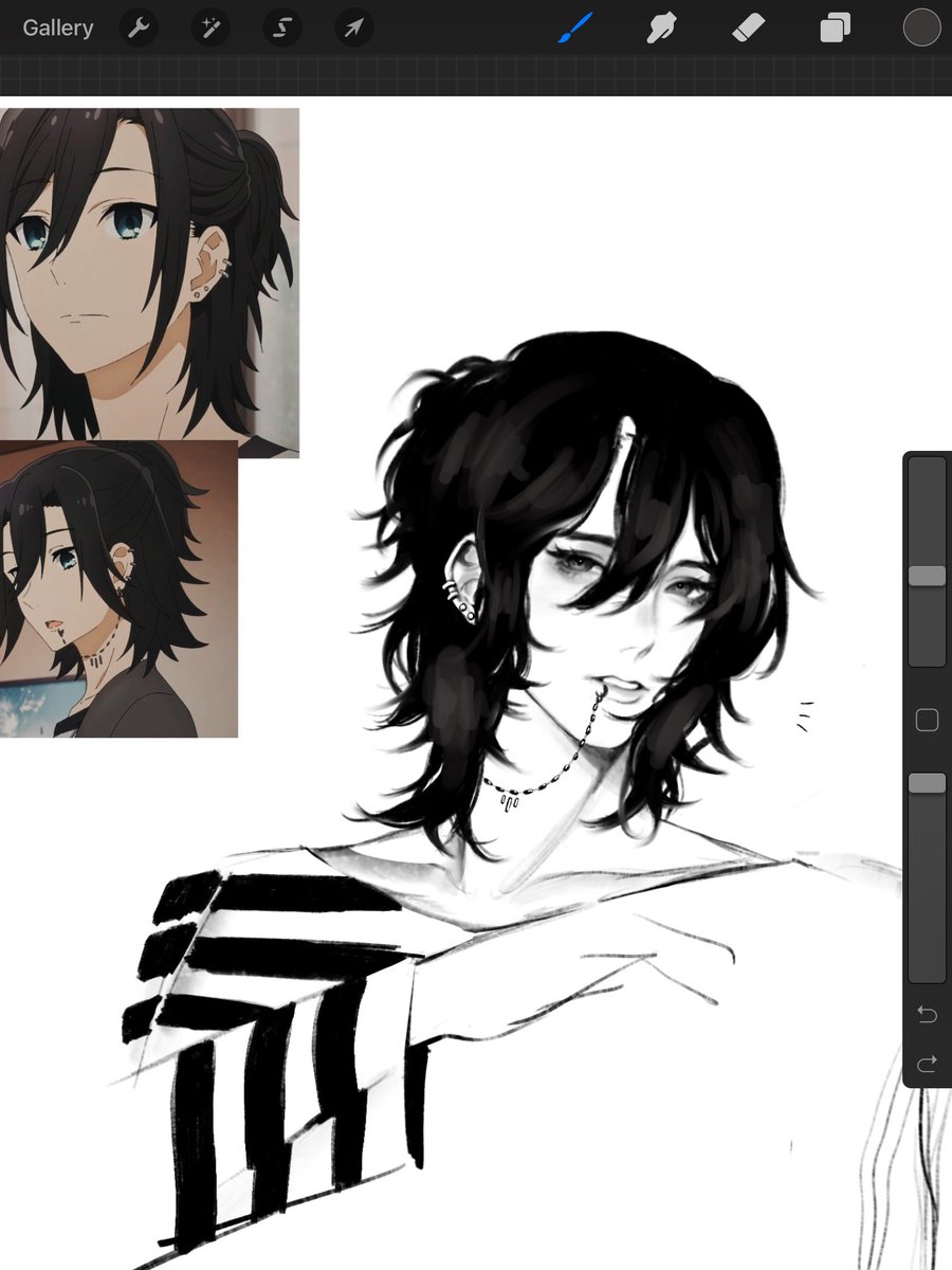 i don't draw for 2 weeks n my art style... has.. changed.., what happened