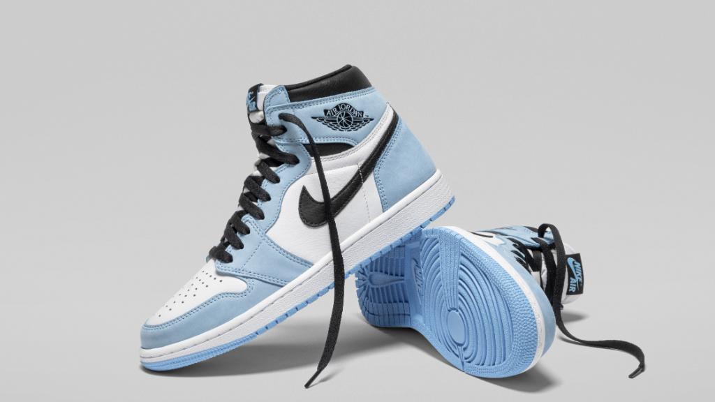 foot locker jordan 1 blue