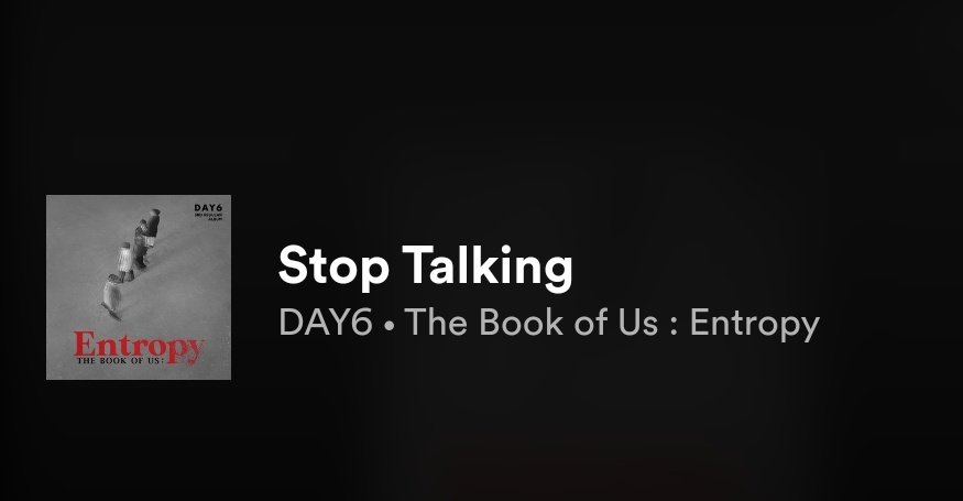 MyDay_Marites's tweet photo. Non-MyDay and Antis try to listen Stop Talking by Day6 ❤ https://t.co/weXc08v9KS