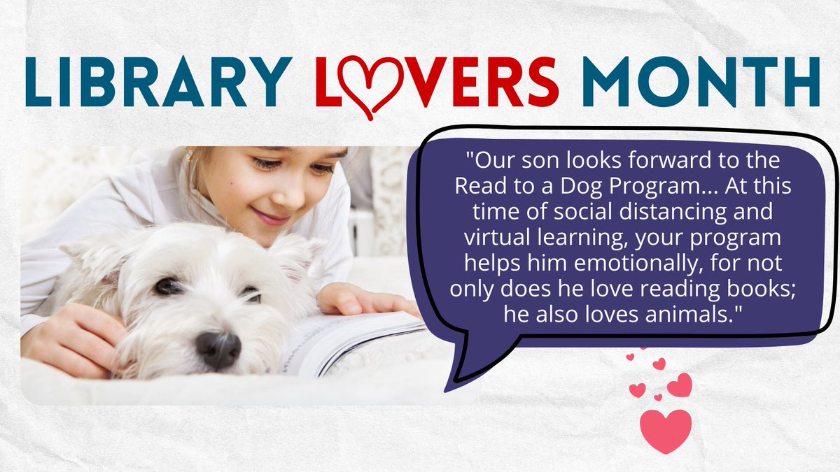 FOLMC's tweet photo. Library Lovers Month is almost over! Have you been celebrating how #LibrariesAreInstrumental?
We'd like to thank all of our library lovers, young and old, for sharing words and pictures detailing their love for libraries.
https://t.co/hwo7rb4wLe https://t.co/diqmuUUsgZ
