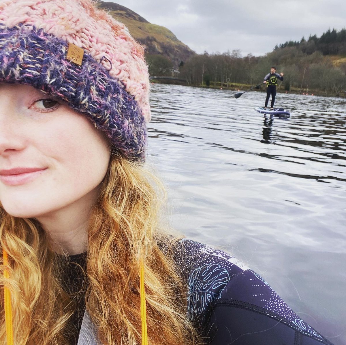 Kirsty_McNally's tweet photo. My new love! Making the most of where we live this weekend by getting out on the water with some pretty good cake too! #lochearn #perthshire #stfilans #supscotland #gladiator https://t.co/a0awq1ZdFD