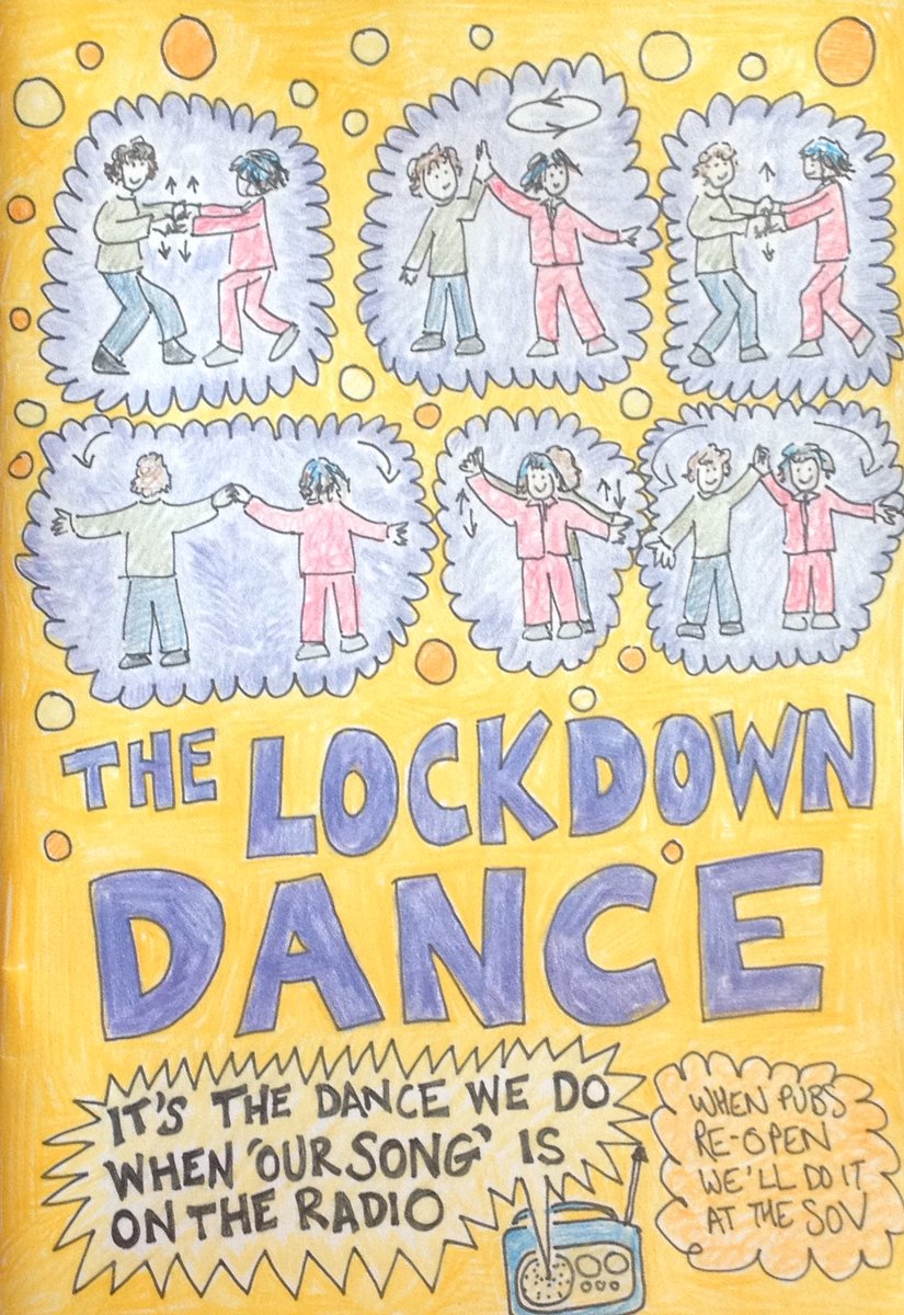 magiclorne's tweet photo. We made up a dance routine to do when our favourite song comes on the radio. @BBC6Music #lockdowndance #lockdown https://t.co/Pel439Yi3X