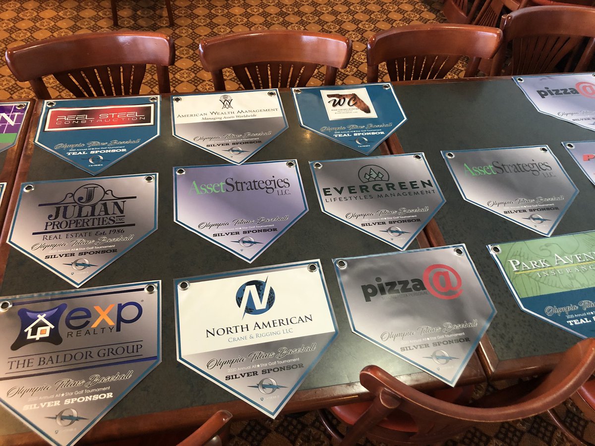 AllStarSign's tweet image. Support your Titans Baseball and Softball teams and get some stickers at their next games or show off your sponsor pride. Get an Outfield Banner with your logo today!