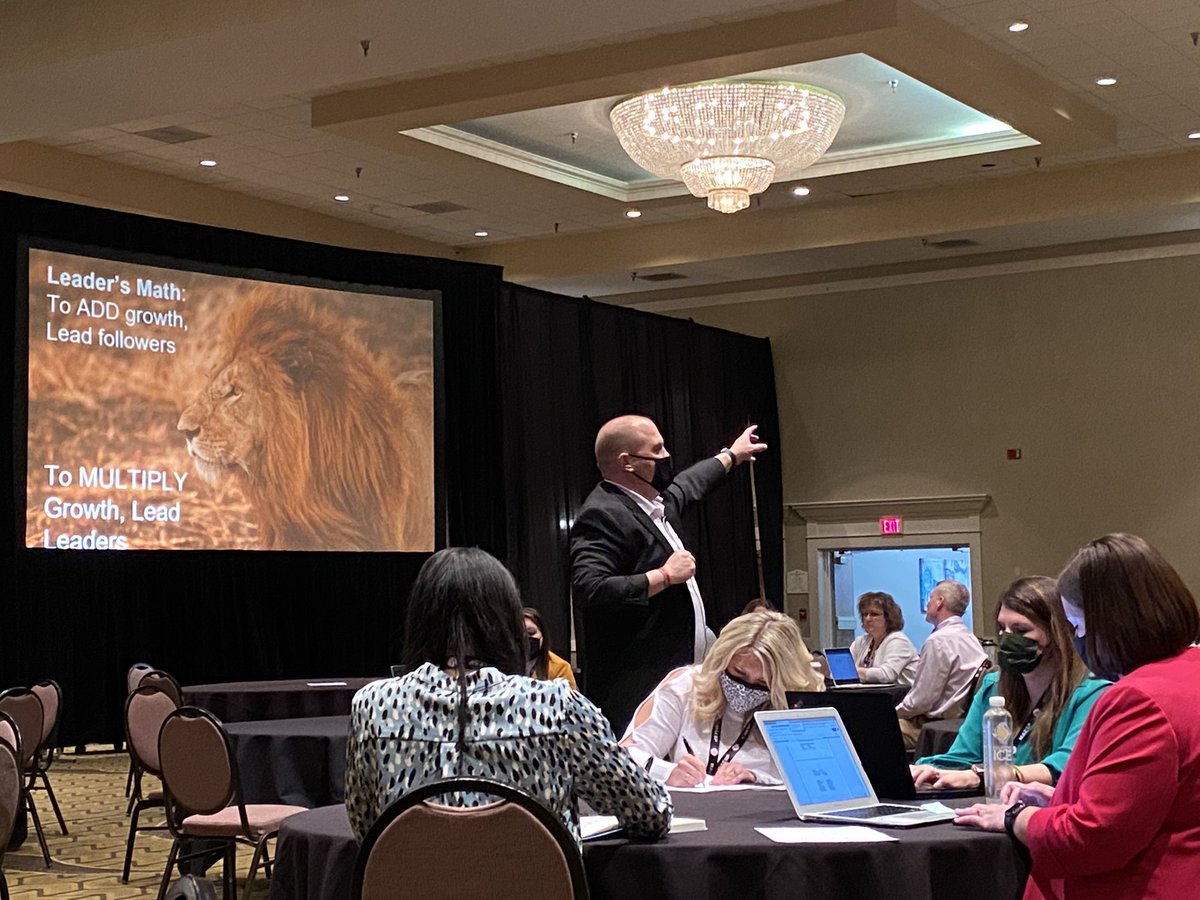 LillianSchuElem's tweet photo. I always enjoy learning with my friend and colleague @DrKylePalmer His passion for leadership and coaching leaders is unmatched! #level5leaders #WeLeadMO #PalmerPoints “People don’t give their best to leaders they like least...” @MoAESP https://t.co/SexgpkwkaM